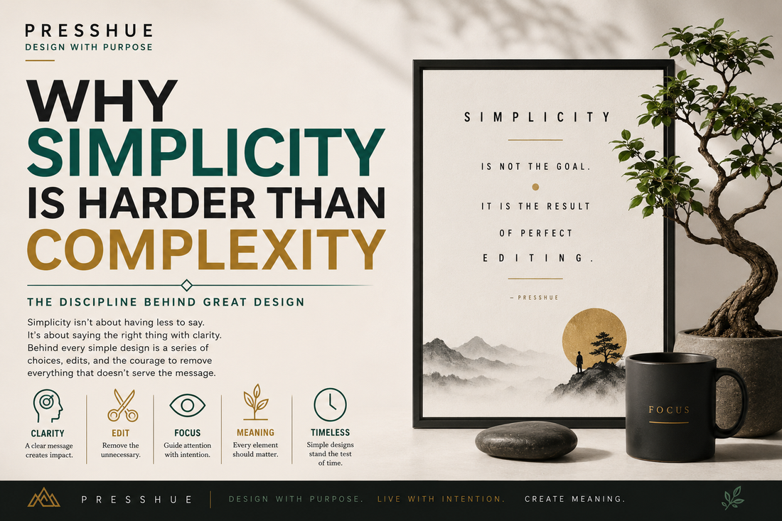Why Simplicity Is Harder Than Complexity | The Discipline Behind Great Design