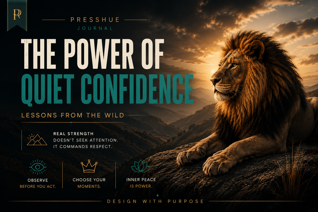 The Power of Quiet Confidence | Lessons from the Wild | Presshue Journal