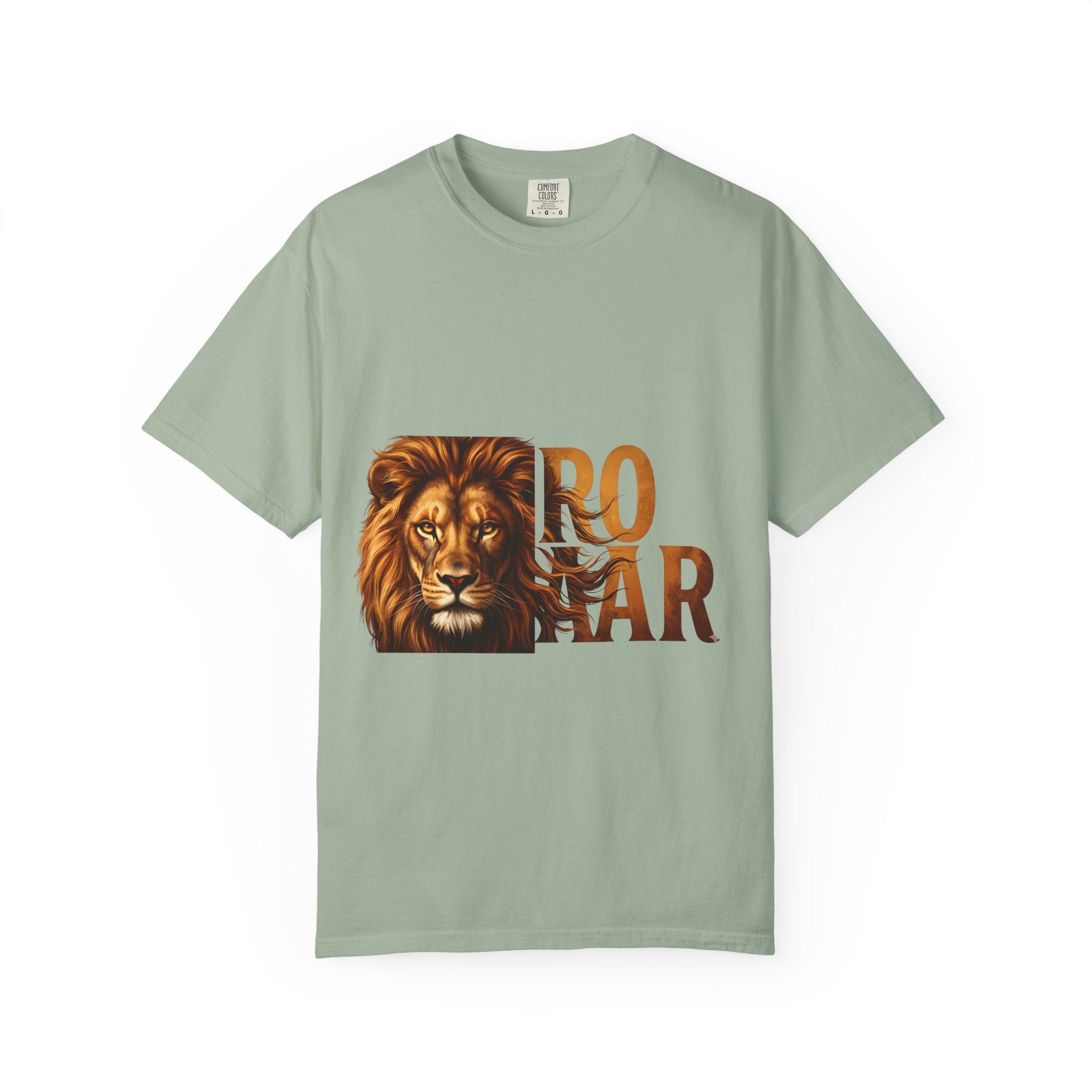 Lion Roar Graphic T-Shirt — Bold Wildlife Tee