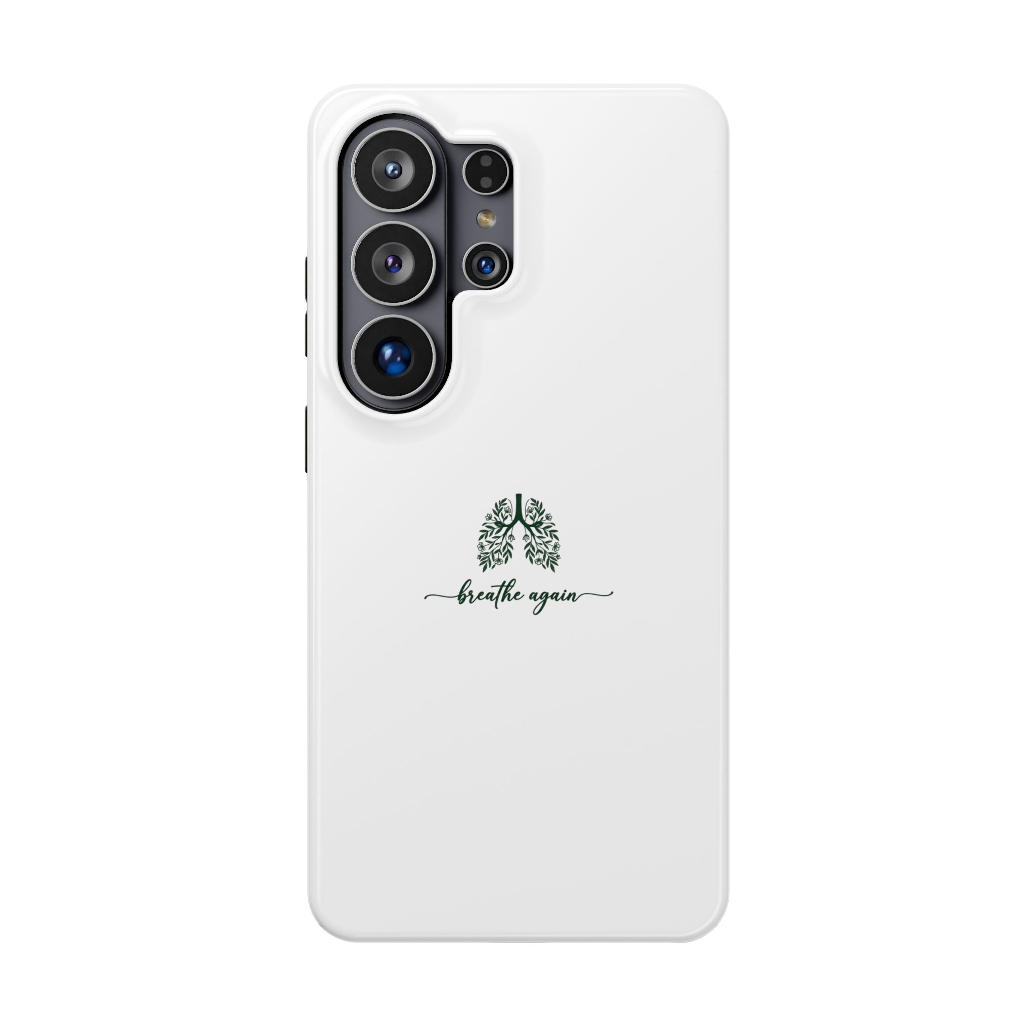 Phone Case — 'Breathe Again' Lungs Design Magnetic Impact-Resistant Case