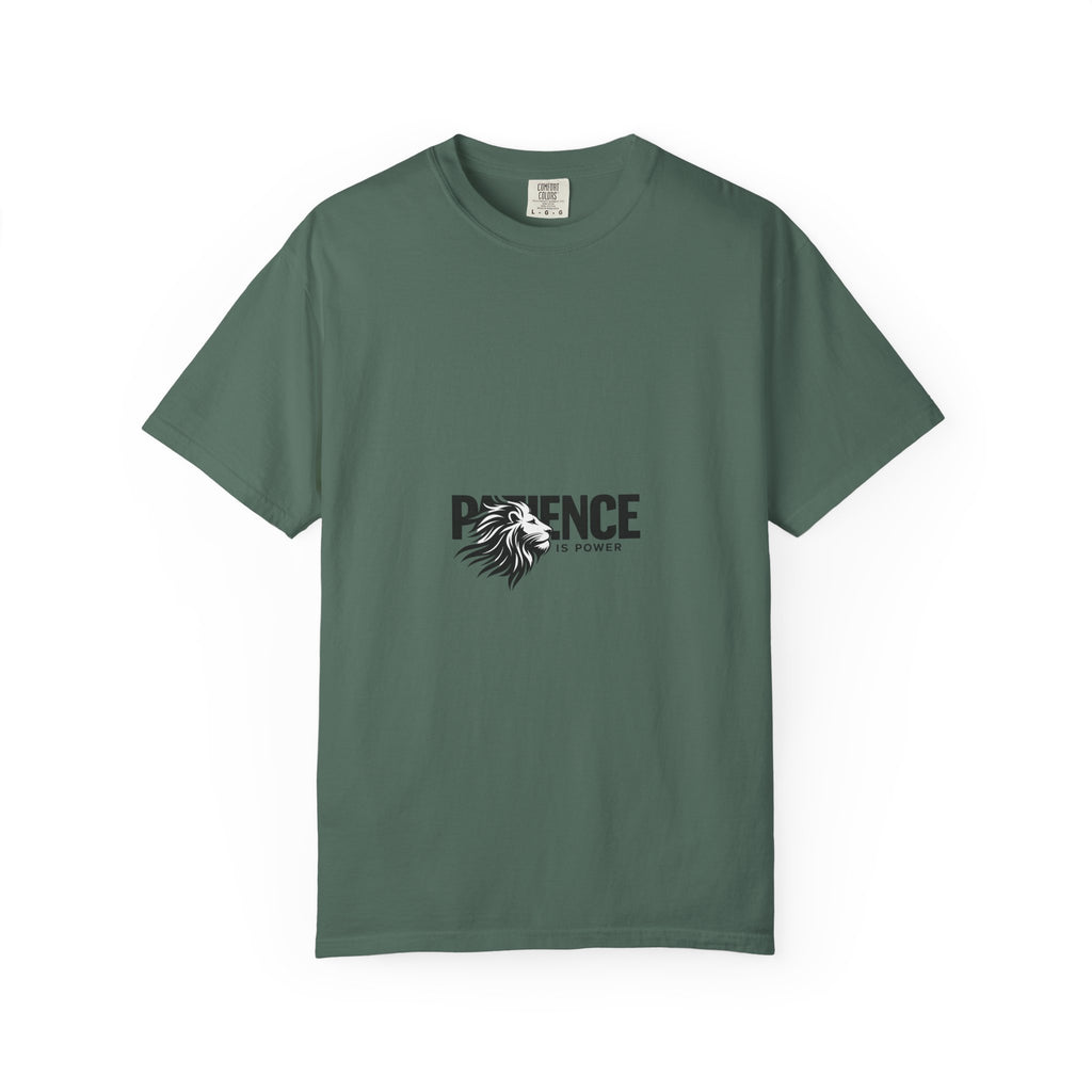 Patience Is Power Lion Graphic T-Shirt