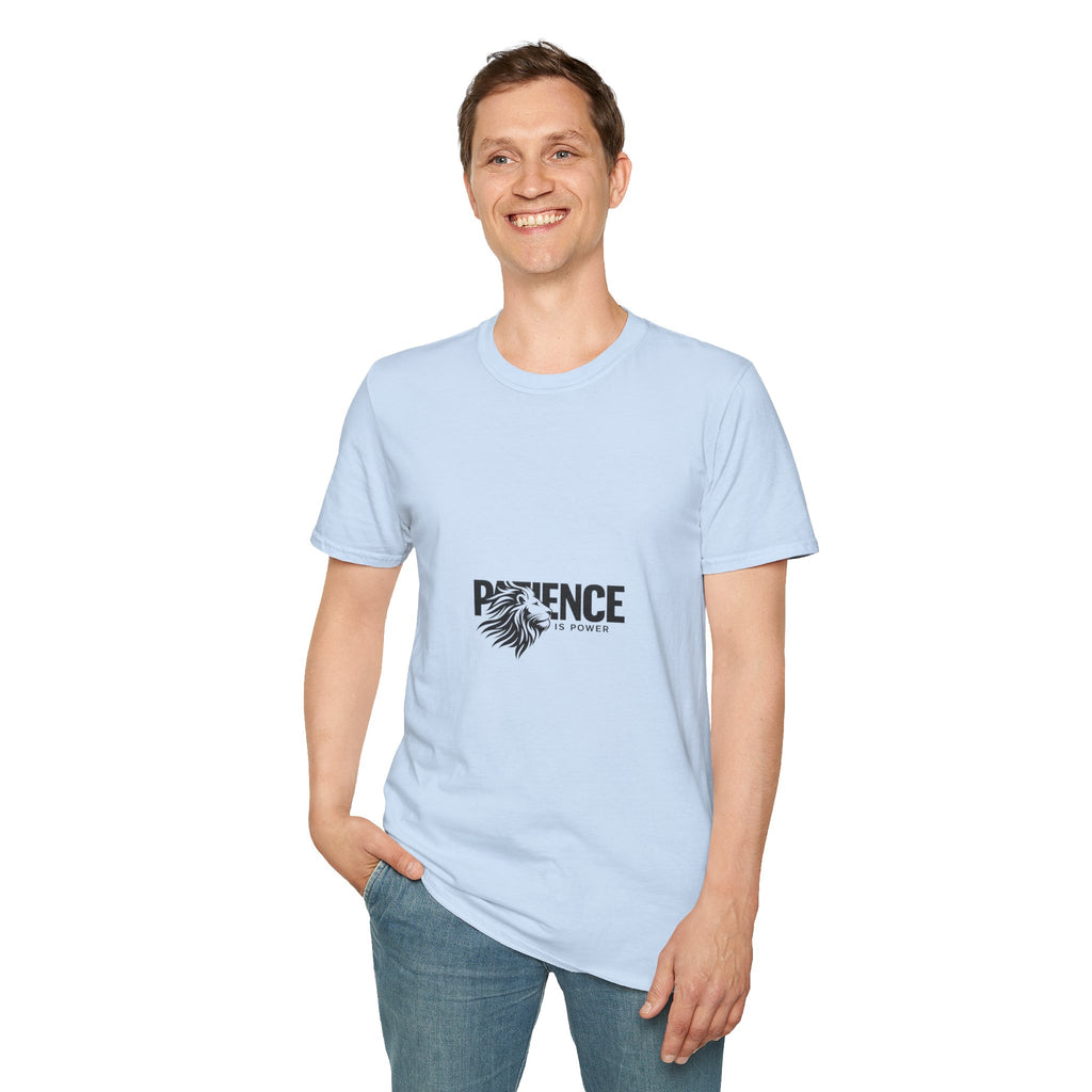 Patience Lion T-Shirt — Inspirational Graphic Tee