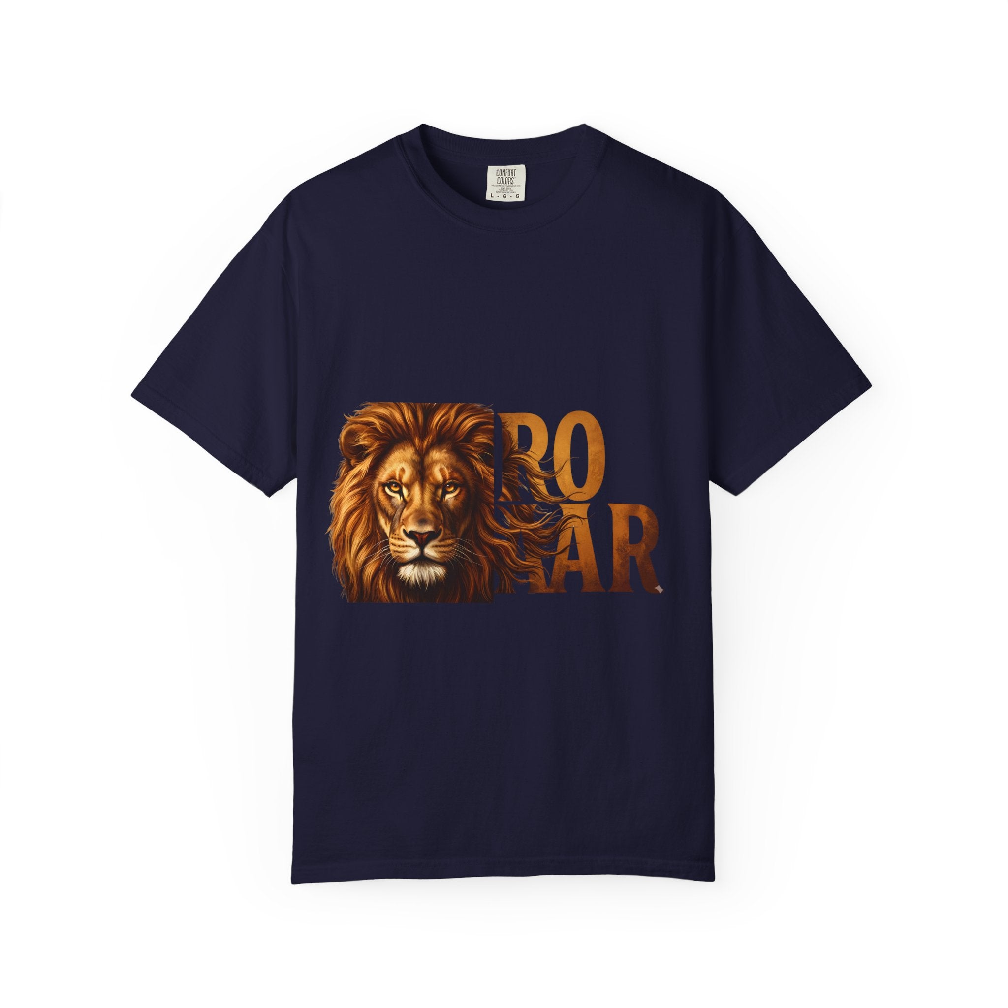 Lion Roar Graphic T-Shirt — Bold Wildlife Tee