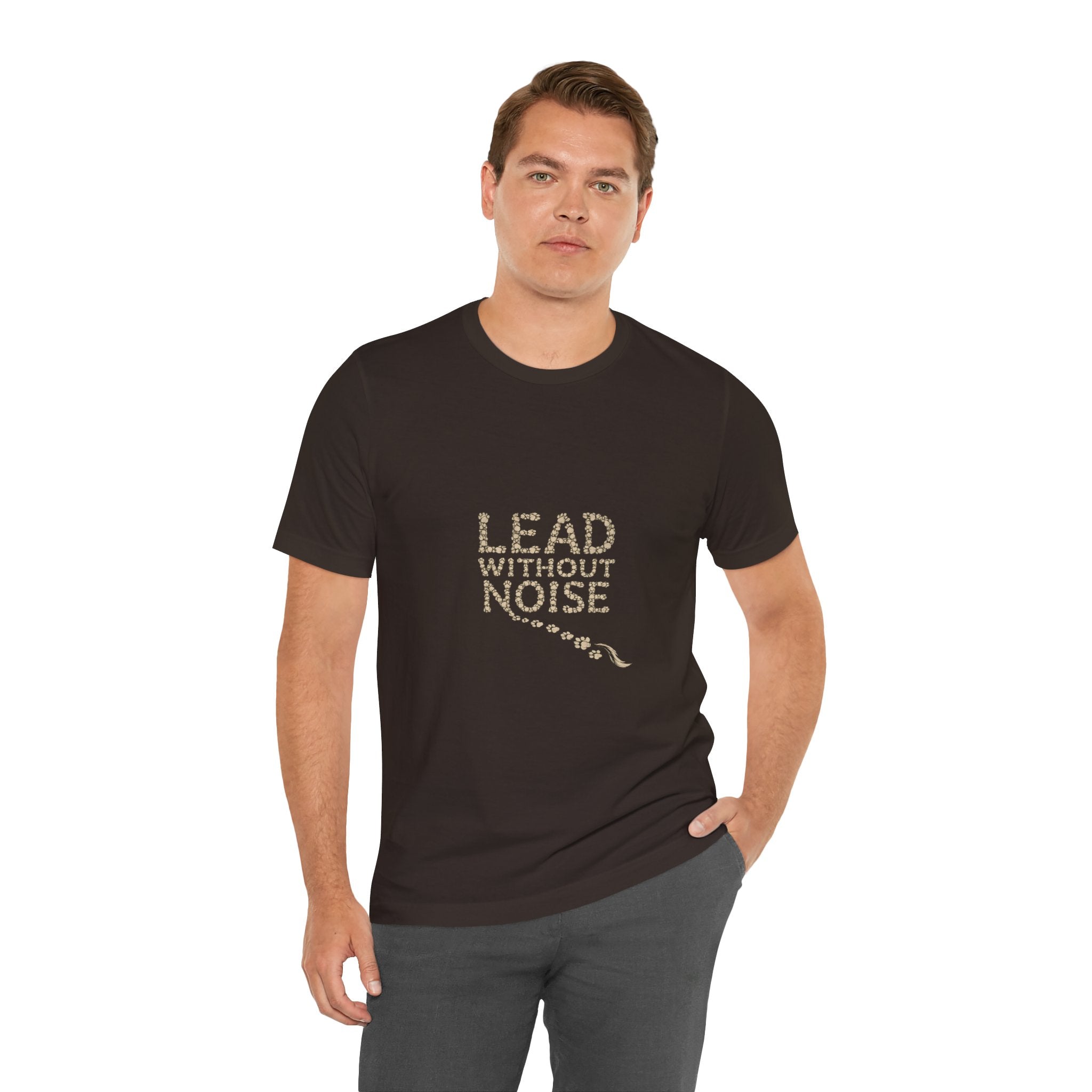 Lead Without Noise T‑Shirt — Inspirational Leadership Tee