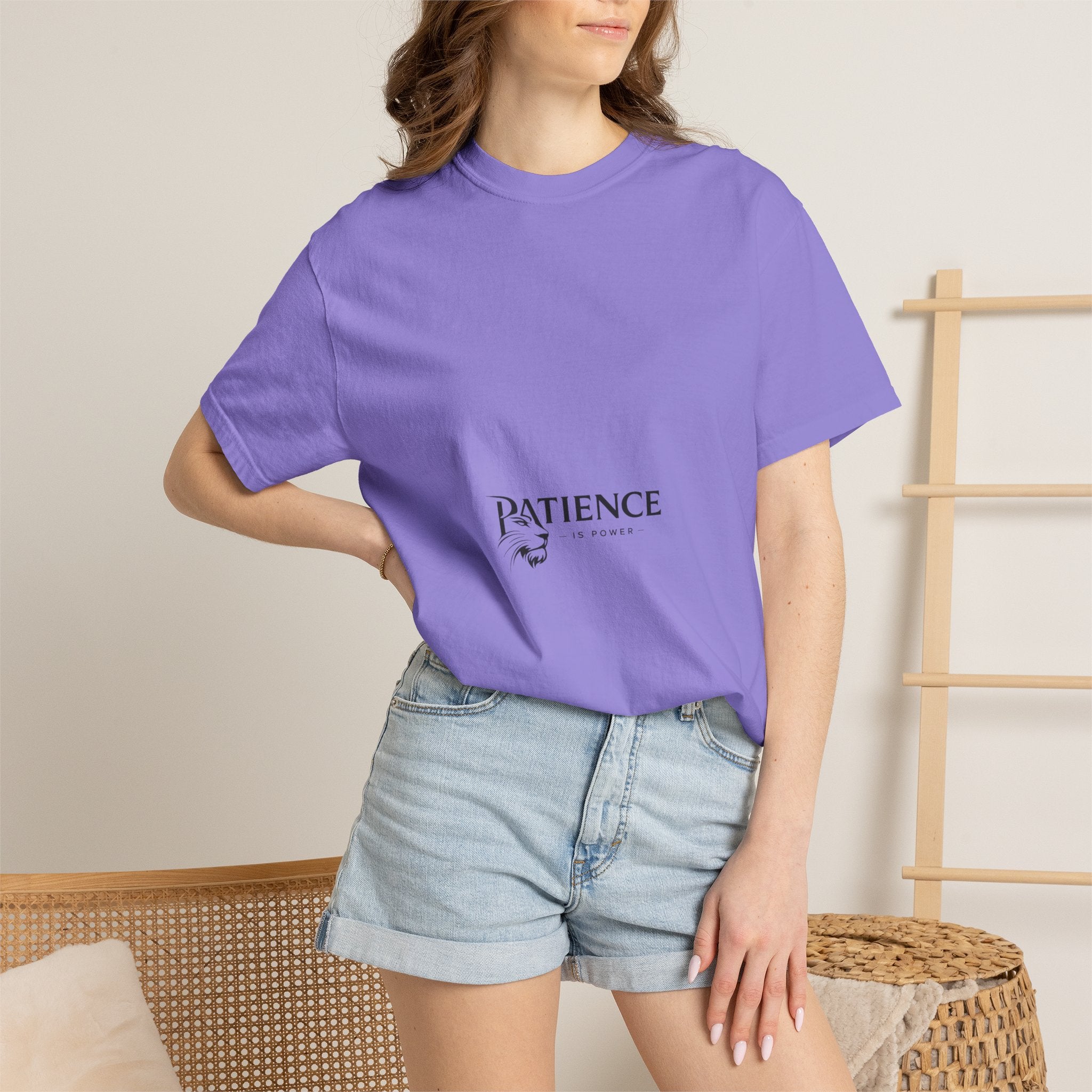 Patience Tee — Minimalist 'Patience' Graphic T-Shirt