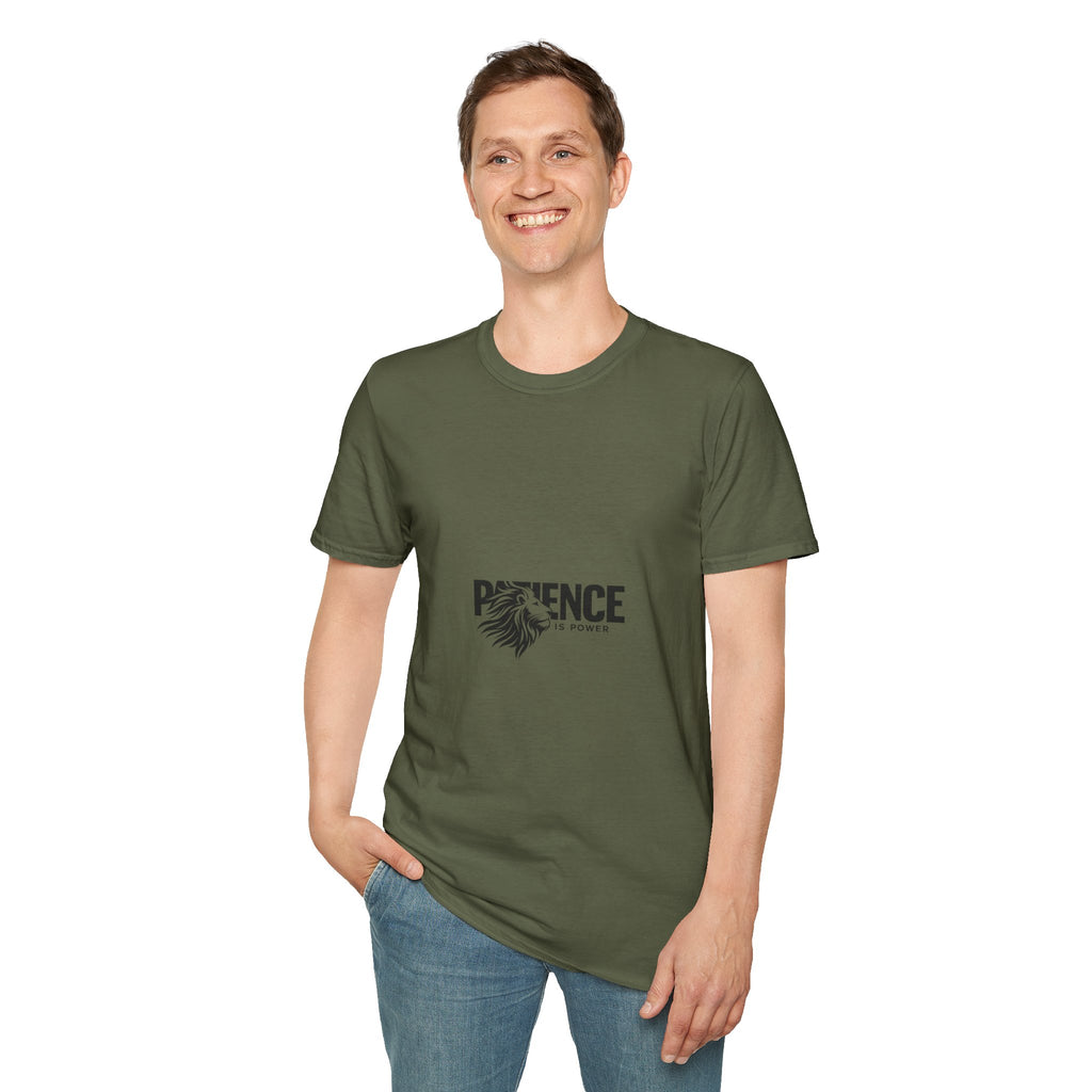 Patience Lion T-Shirt — Inspirational Graphic Tee