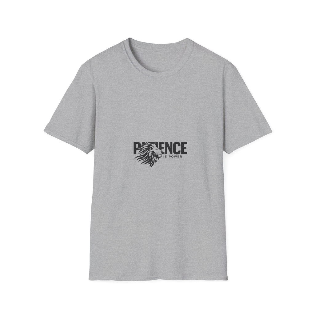 Patience Lion T-Shirt — Inspirational Graphic Tee