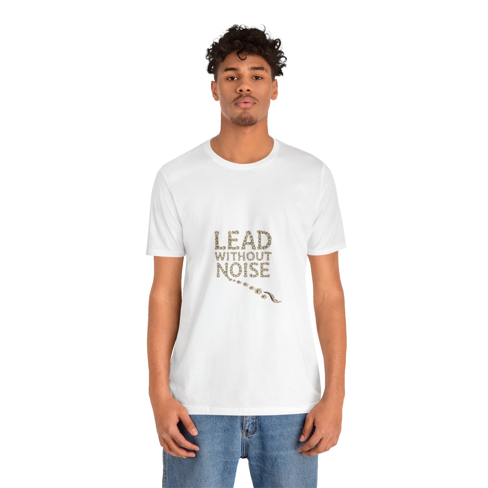 Lead Without Noise T‑Shirt — Inspirational Leadership Tee