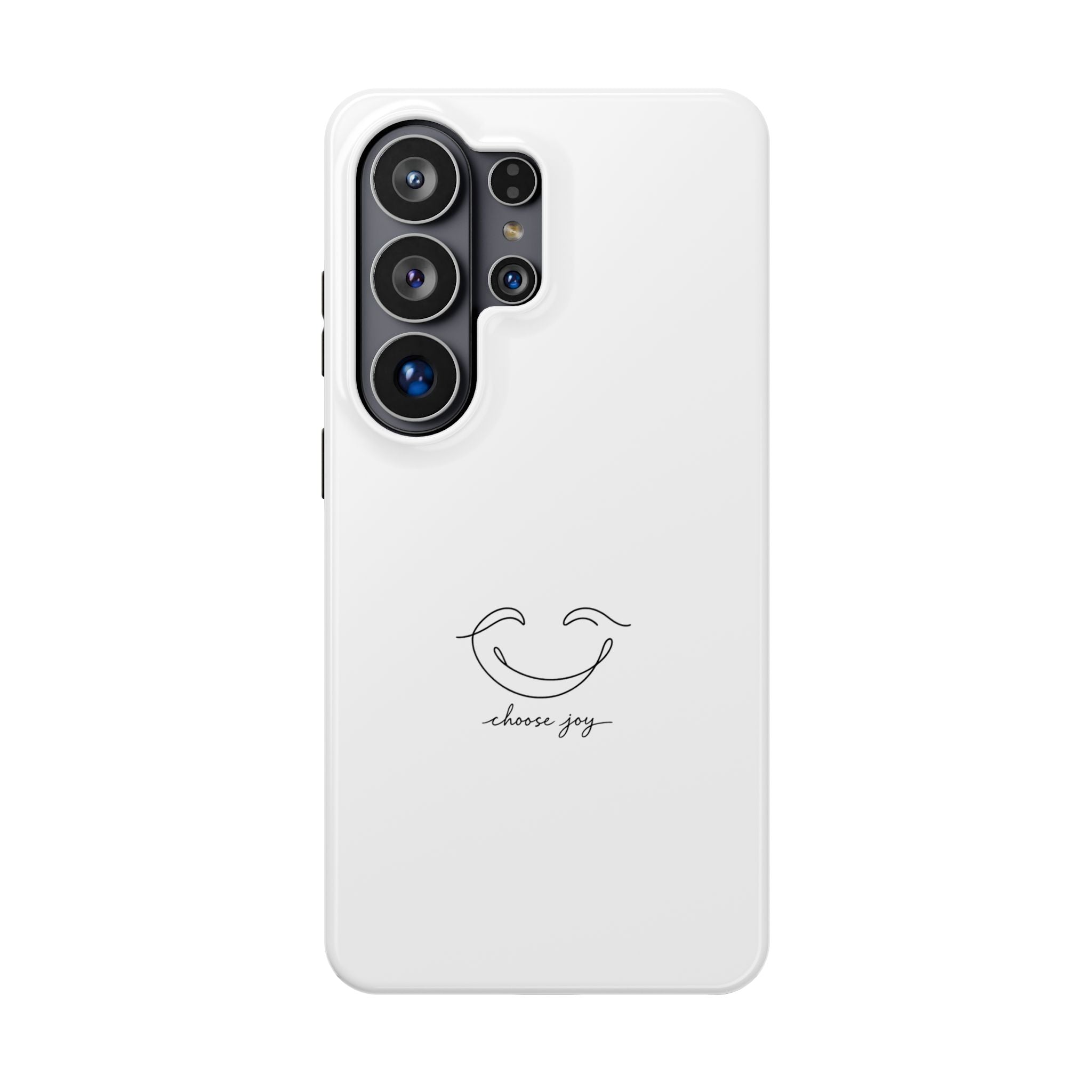 Phone Case — Minimal "Choose Joy" Magnetic Impact-Resistant Protective Case