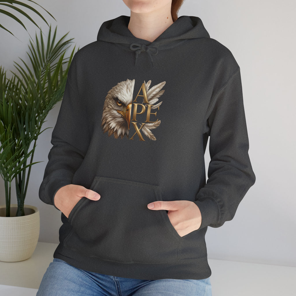 Apex Eagle Hoodie – Vintage Eagle Head Graphic Pullover