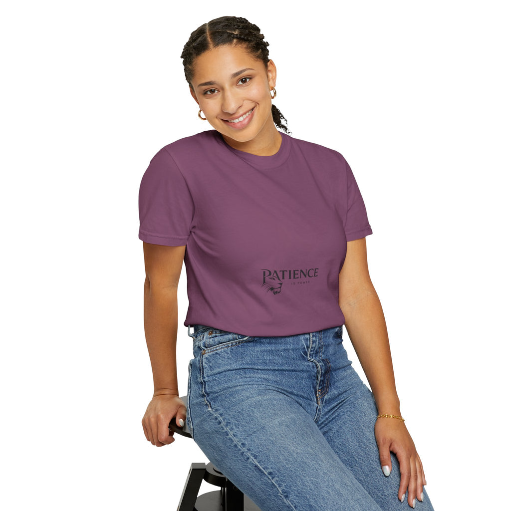 Patience Tee — Minimalist 'Patience' Graphic T-Shirt