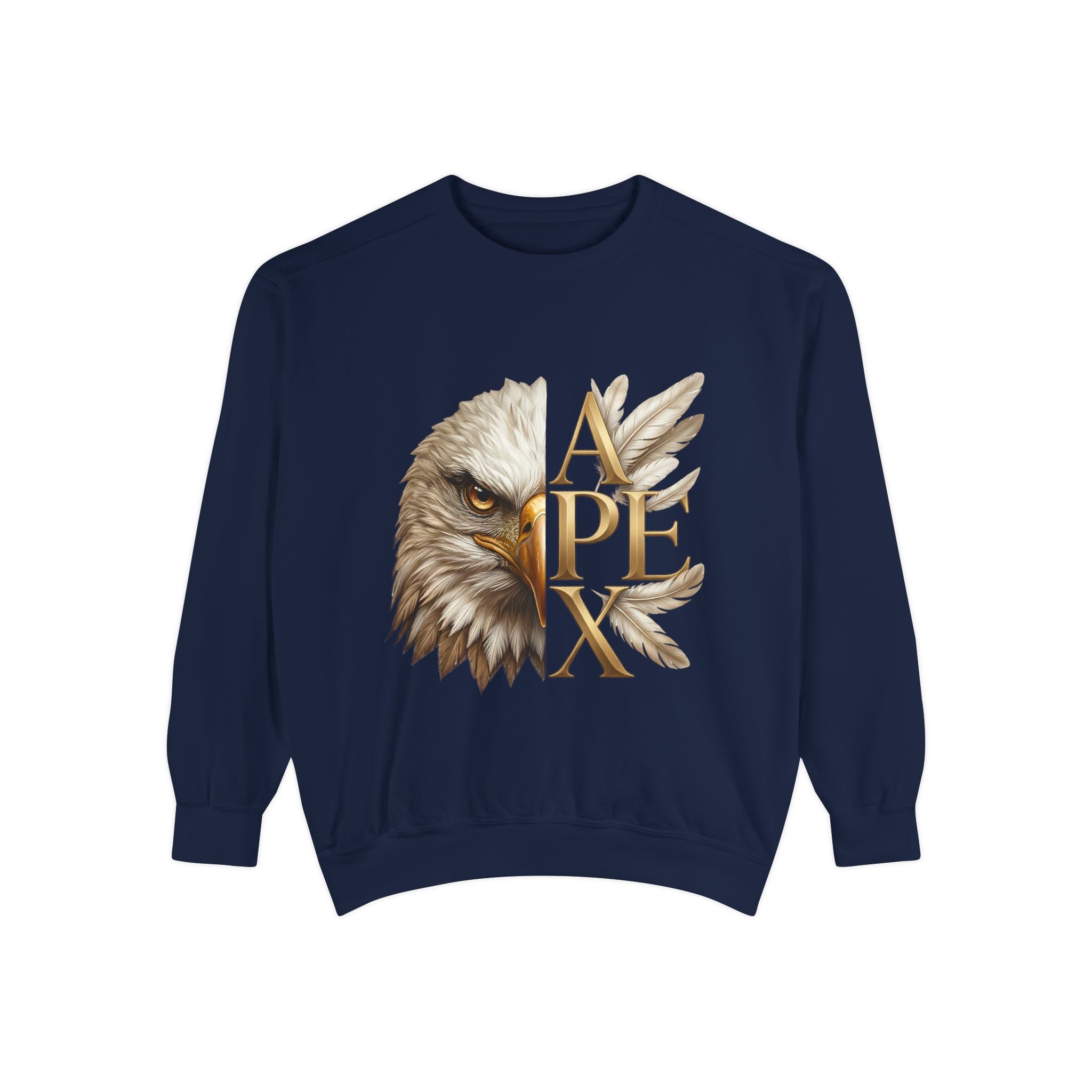 Eagle Apex Sweatshirt — Bold Patriotic Eagle Graphic Crewneck