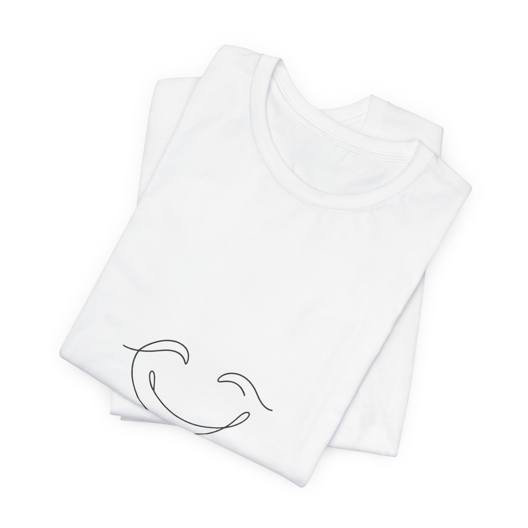 Choose Joy Smiley T-Shirt — Minimalist Positive Vibes Tee