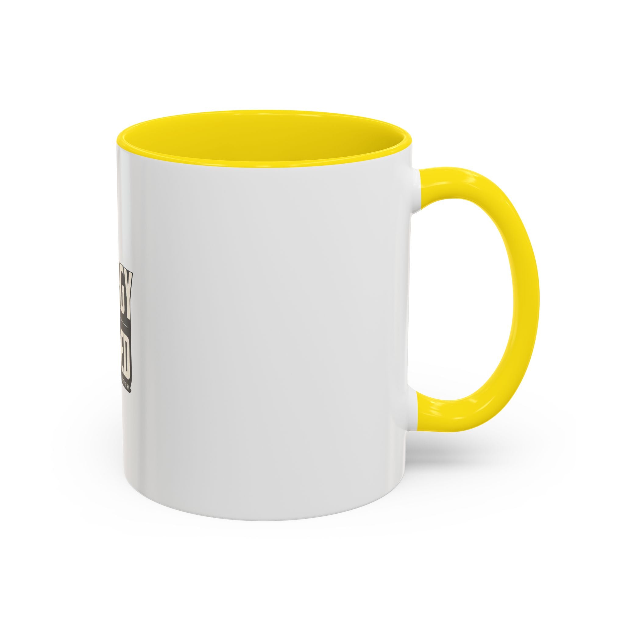 Energy Is Earned Lion Coffee Mug — Motivational Workout & Fitness Gift (11/15oz)
