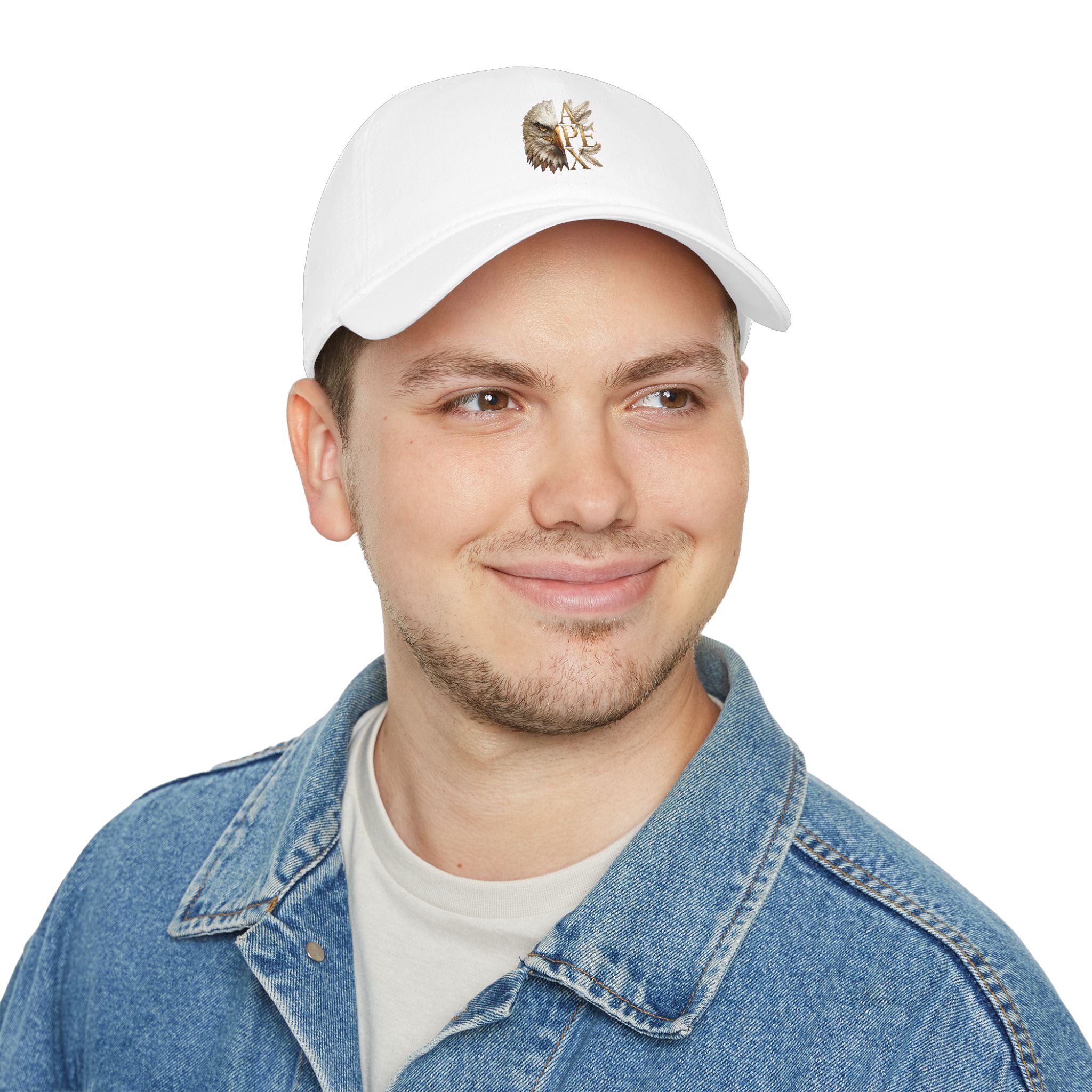 Native Feather Wolf Low Profile Baseball Cap — Apex Tribal Design