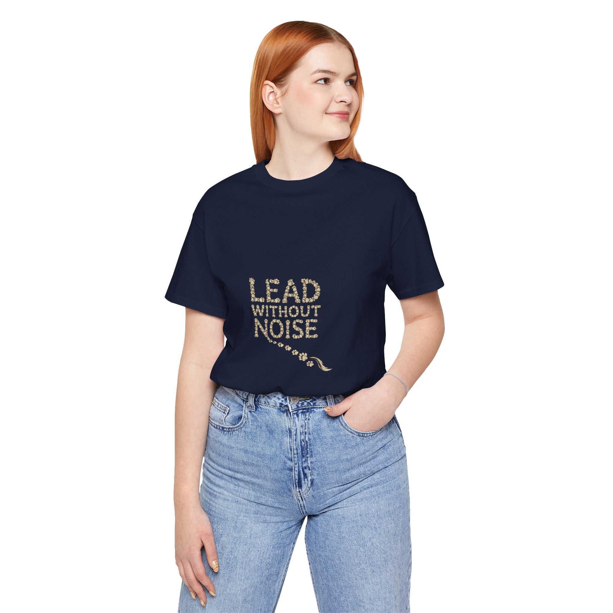 Lead Without Noise T‑Shirt — Inspirational Leadership Tee