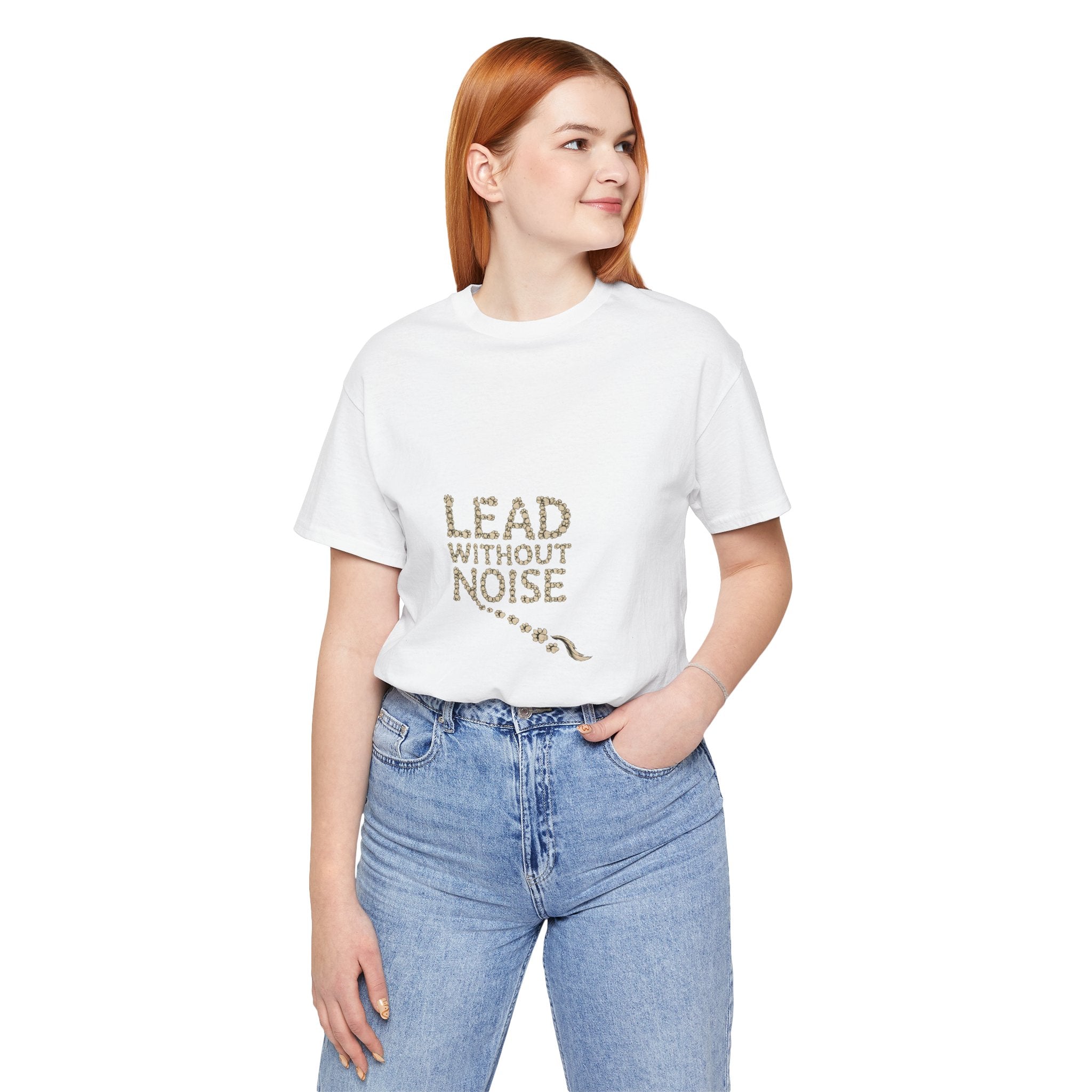 Lead Without Noise T‑Shirt — Inspirational Leadership Tee