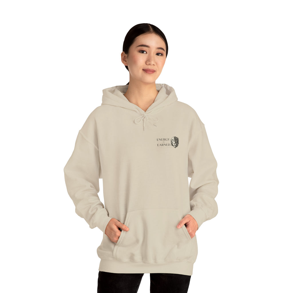 Minimal 'I’m Fine, I’m Not' Hoodie with Subtle Face Graphic