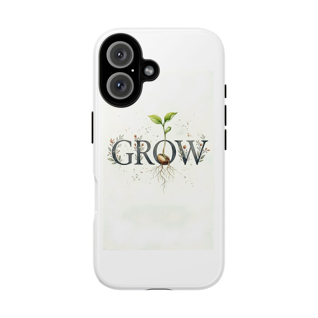 Grow Seedling Phone Case — Inspirational Botanical Tough Case