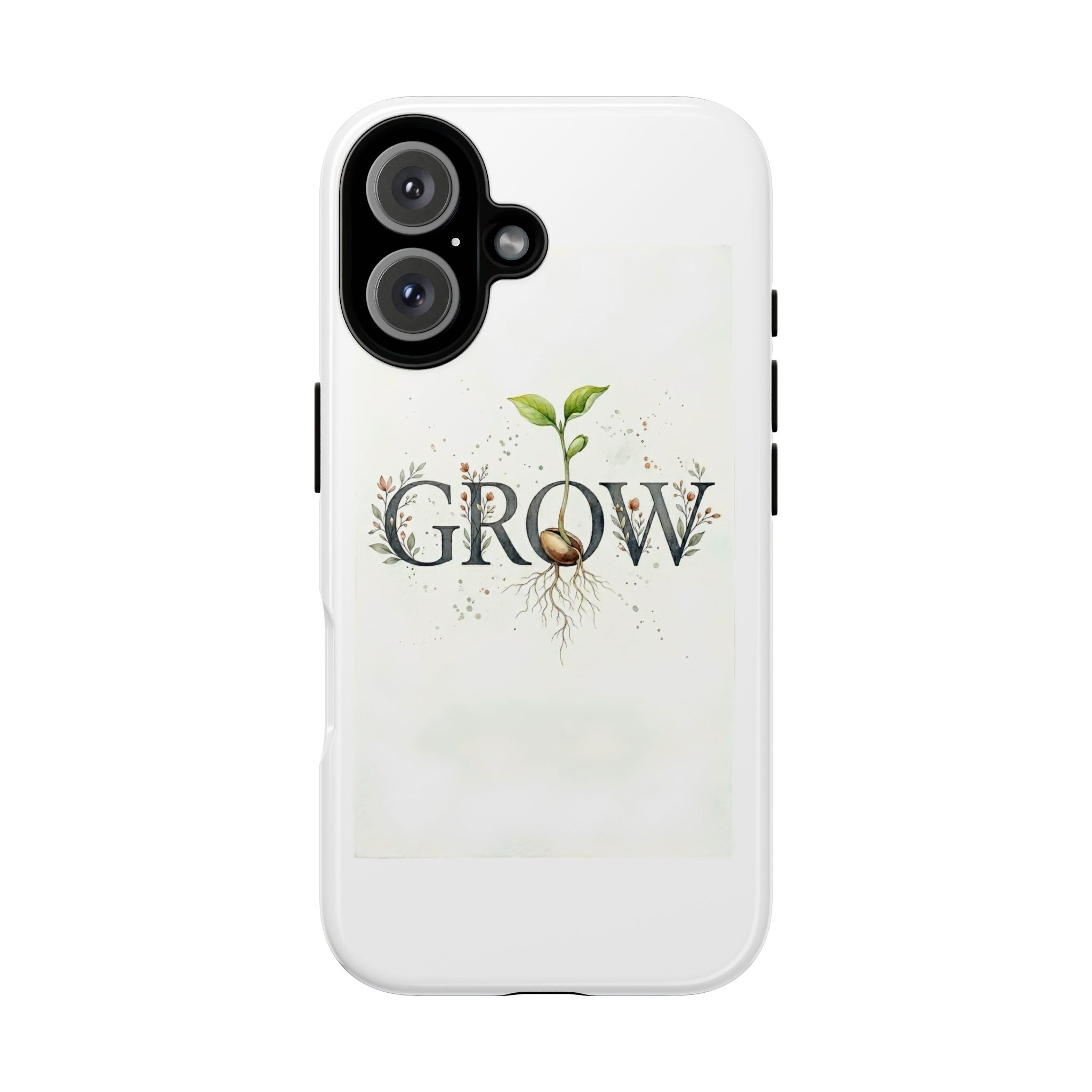 Grow Seedling Phone Case — Inspirational Botanical Tough Case