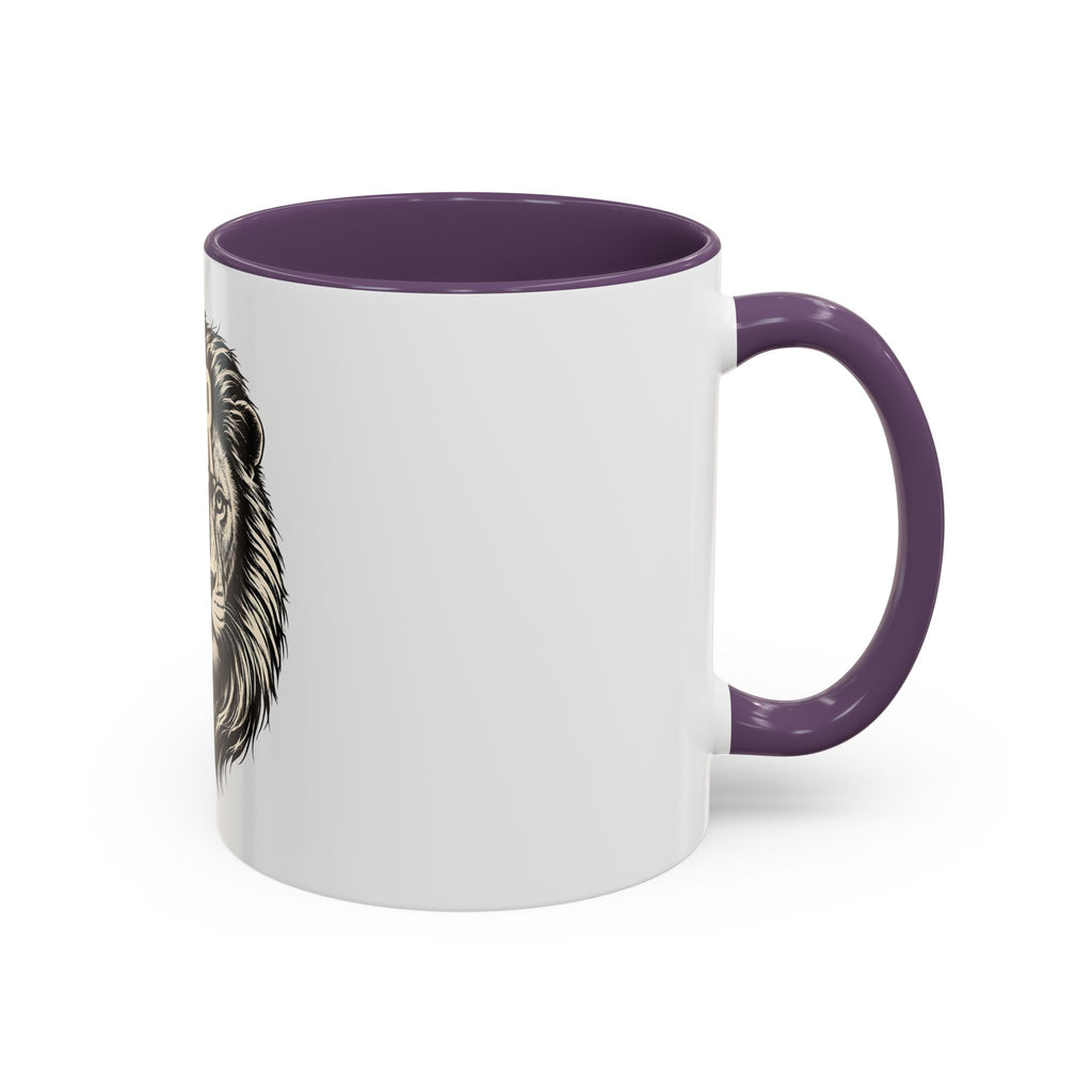 Power Doesn't Prove Itself Lion Coffee Mug — Motivational Accent Mug (11/15 oz)