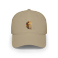 Lion Profile Baseball Cap - Minimalist Animal Crest Hat