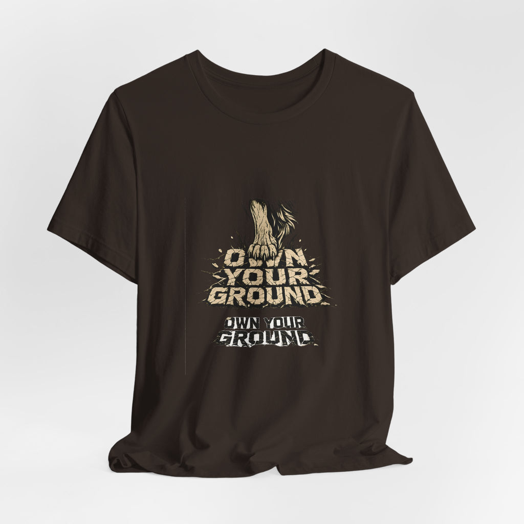 Own Your Ground T‑Shirt — Bold Eagle Graphic Tee