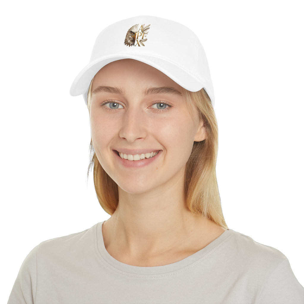 Native Feather Wolf Low Profile Baseball Cap — Apex Tribal Design