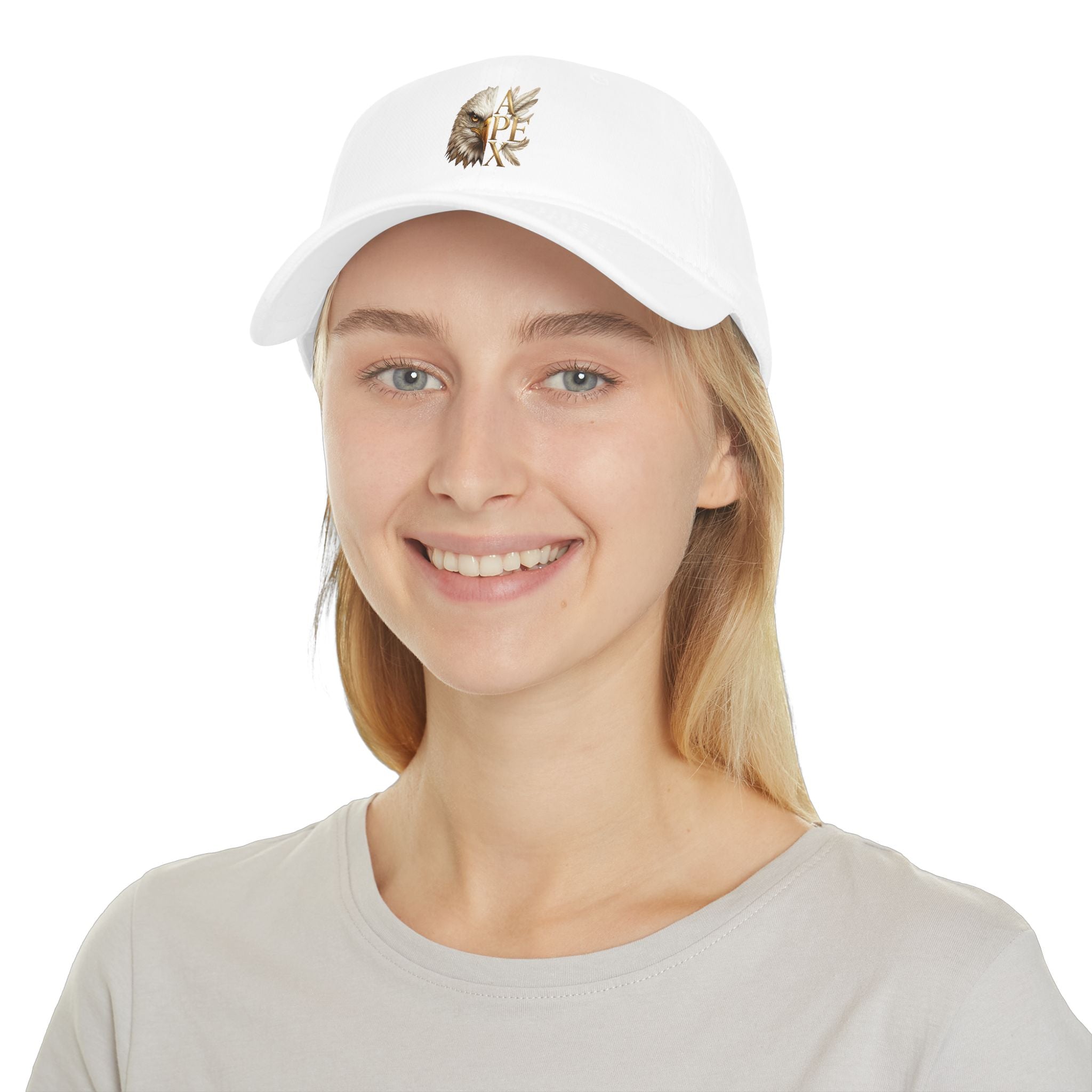 Native Feather Wolf Low Profile Baseball Cap — Apex Tribal Design