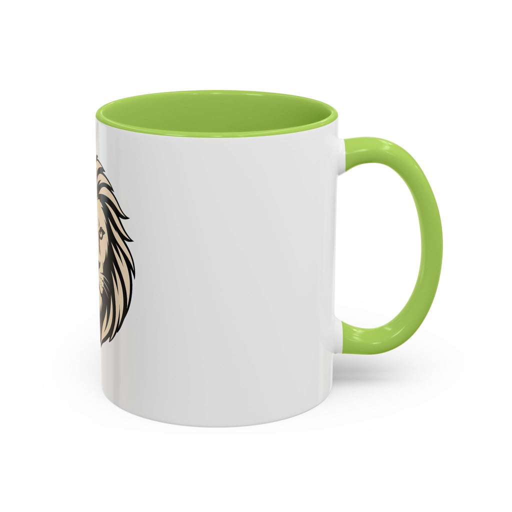 Power Doesn't Prove Itself Lion Coffee Mug — Motivational Accent Mug (11/15 oz)