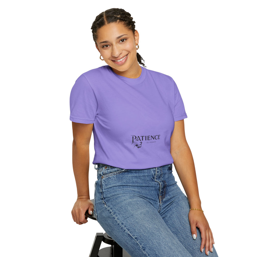 Patience Tee — Minimalist 'Patience' Graphic T-Shirt