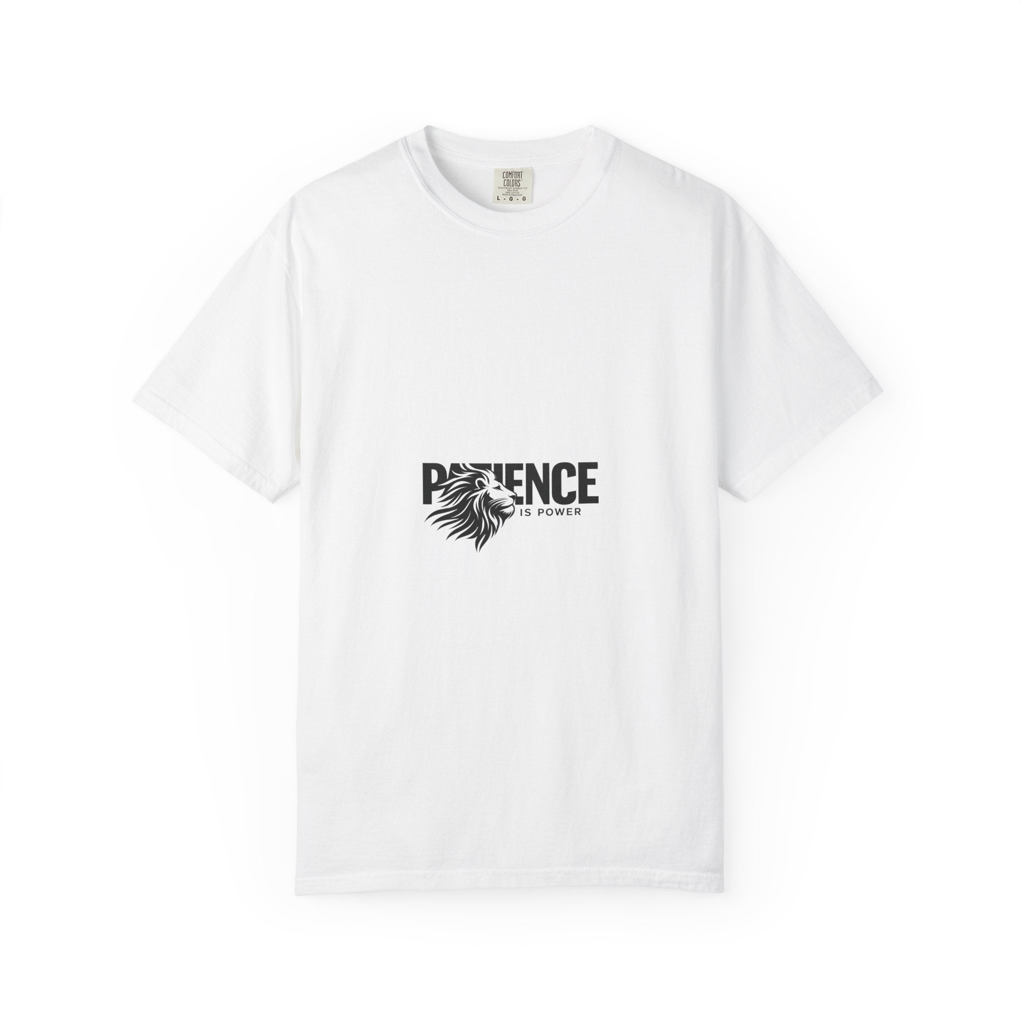 Patience Is Power Lion Graphic T-Shirt