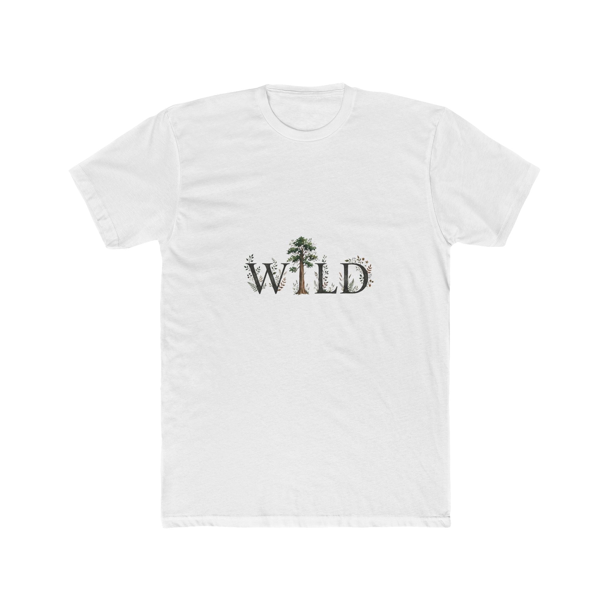Wild Forest Tee — 'WILD' Nature Graphic T-Shirt