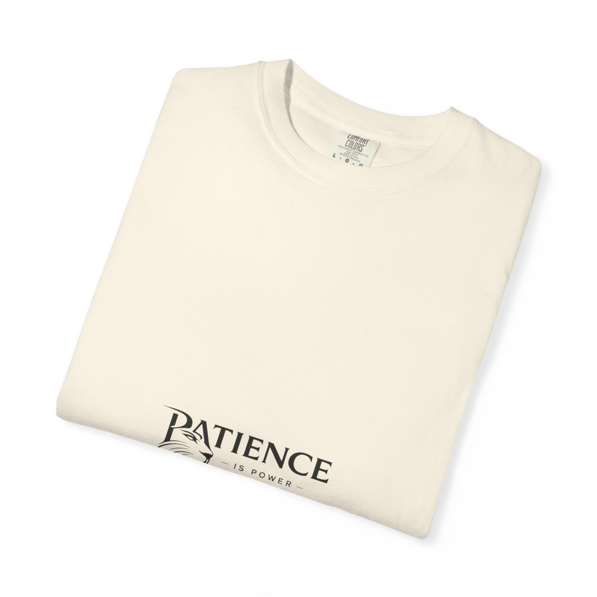 Patience Tee — Minimalist 'Patience' Graphic T-Shirt