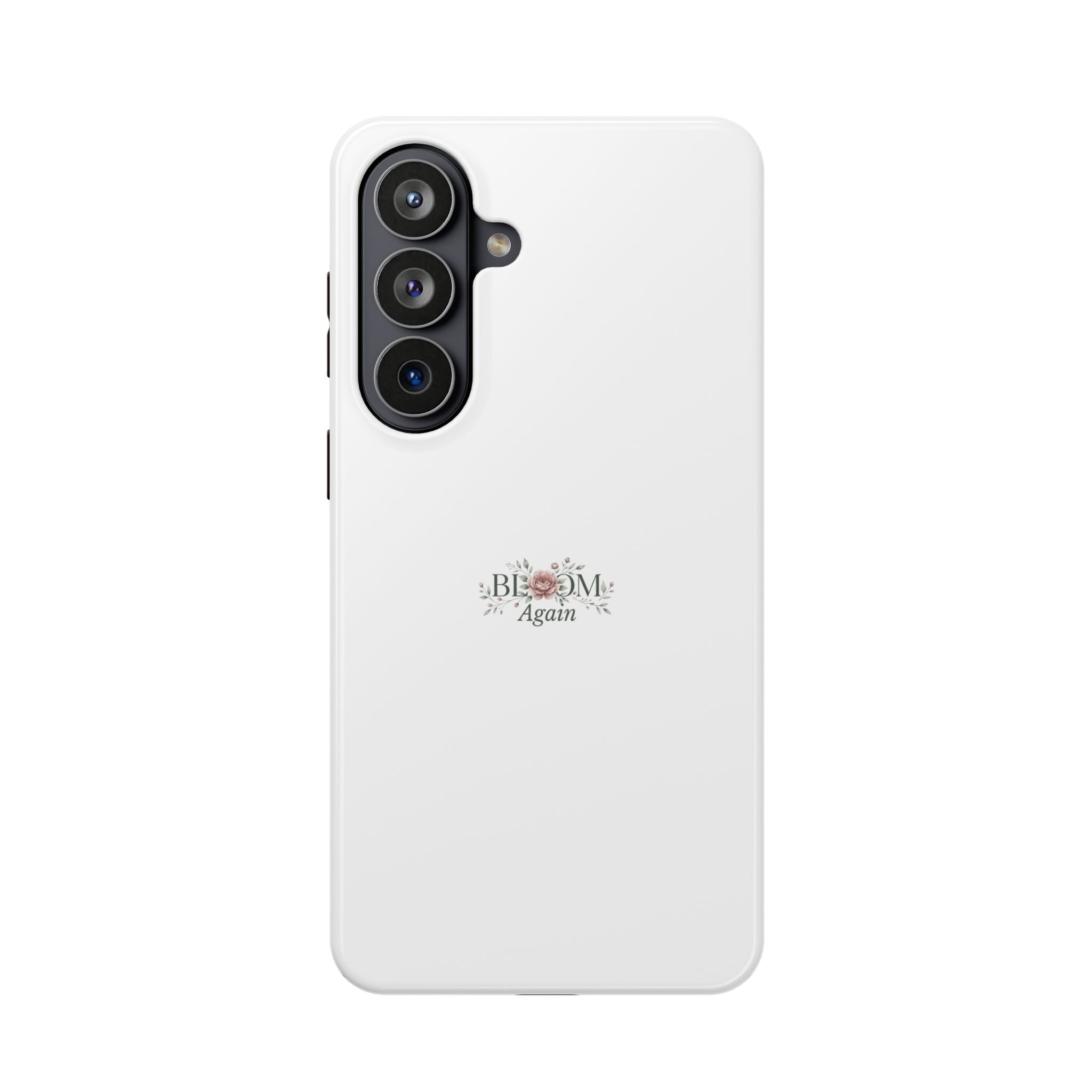 Magnetic Impact-Resistant Phone Case — 'Bloom Again' Floral Protective Cover