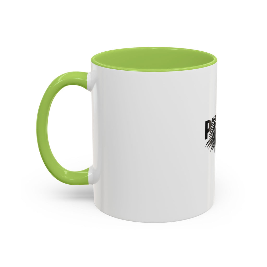Patience Is Power Lion Coffee Mug — Inspirational Accent Mug (11/15oz)