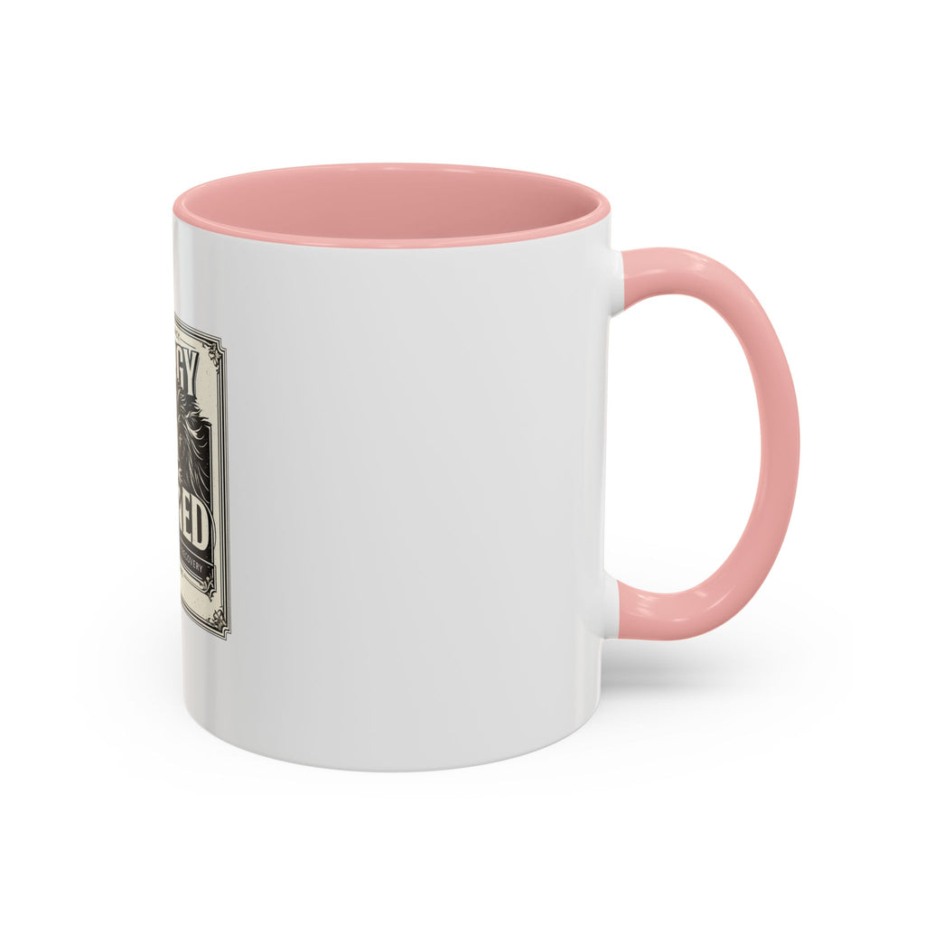 Energy Is Earned Lion Coffee Mug — Motivational Gym & Fitness Mug (11/15oz)