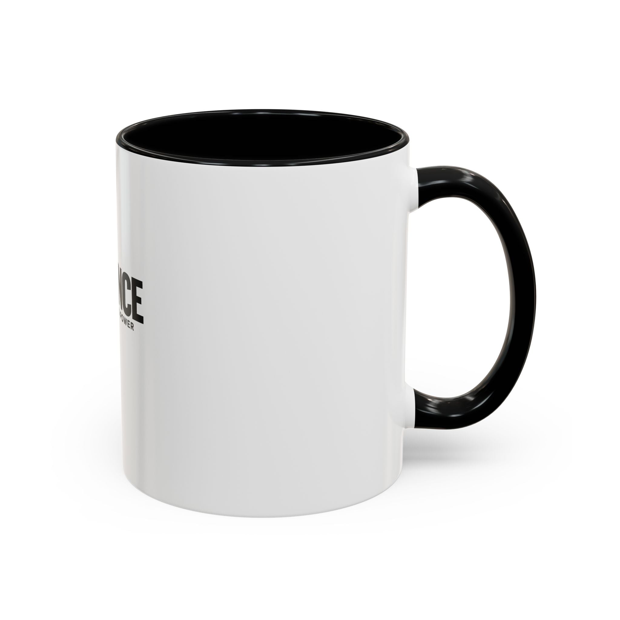 Patience Is Power Lion Coffee Mug — Inspirational Accent Mug (11/15oz)