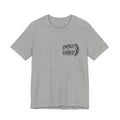 T-Shirt — "Energy Is Earned" Motivational Tee with Feather Graphic