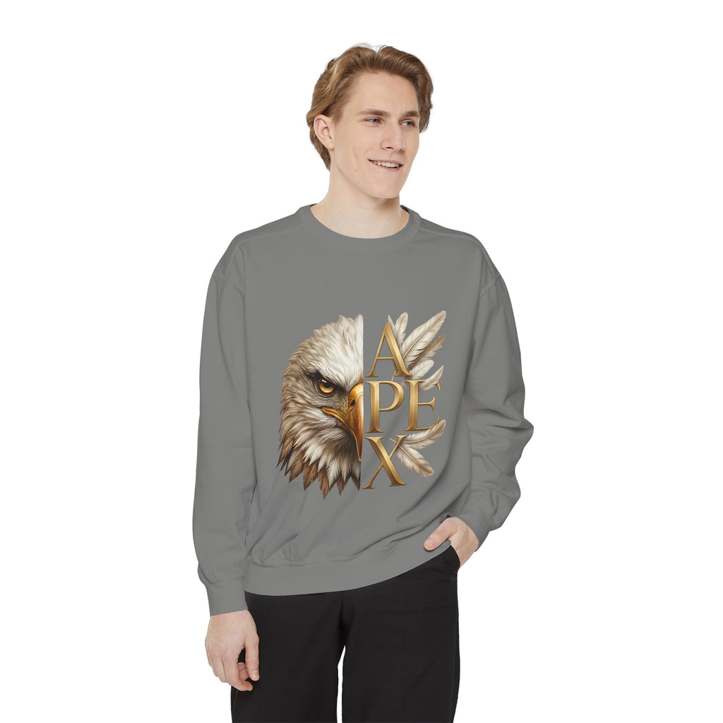 Eagle Apex Sweatshirt — Bold Patriotic Eagle Graphic Crewneck