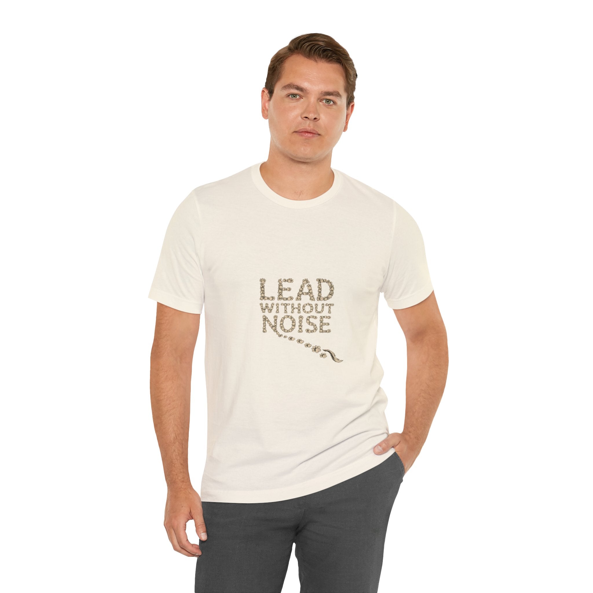 Lead Without Noise T‑Shirt — Inspirational Leadership Tee