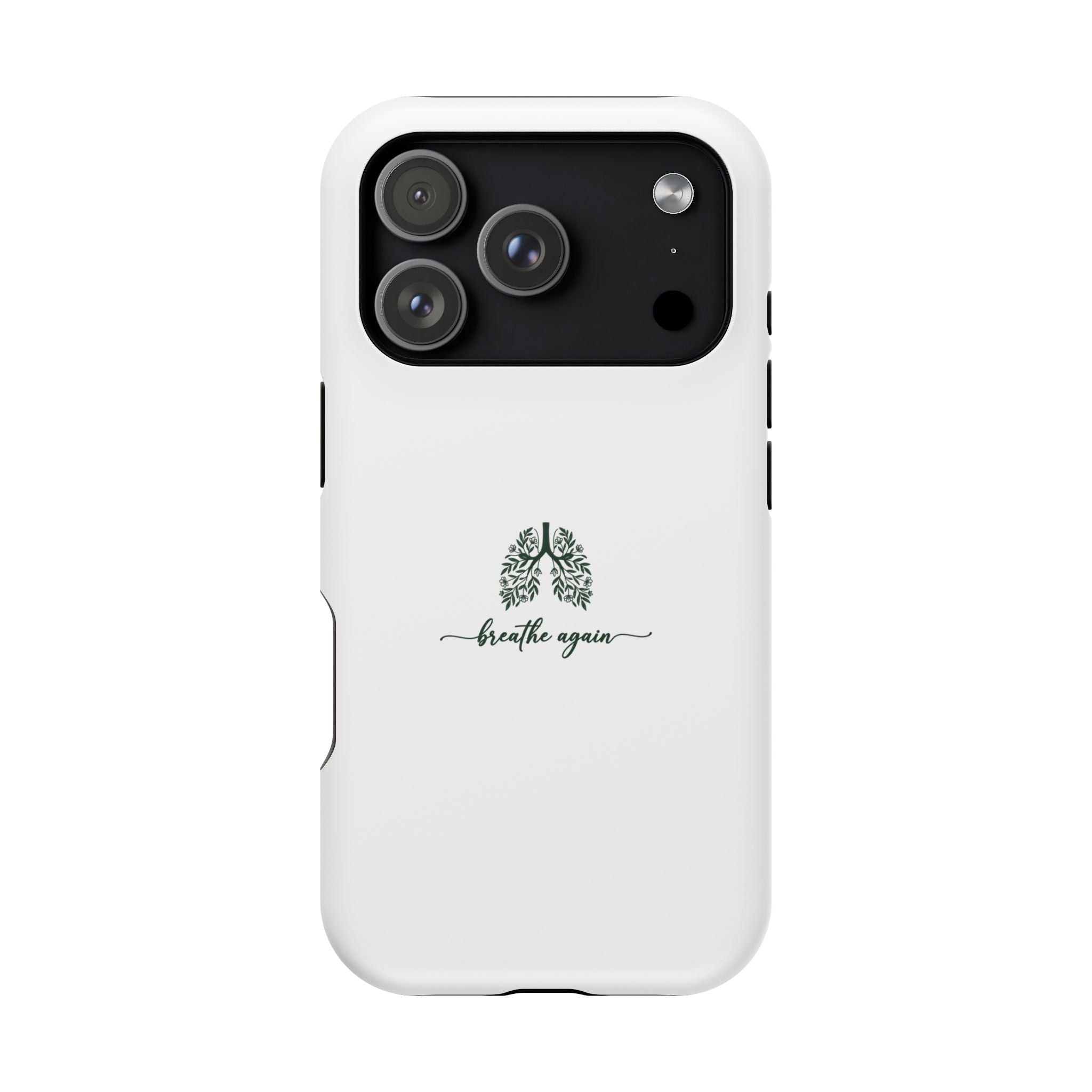 Phone Case — 'Breathe Again' Lungs Design Magnetic Impact-Resistant Case
