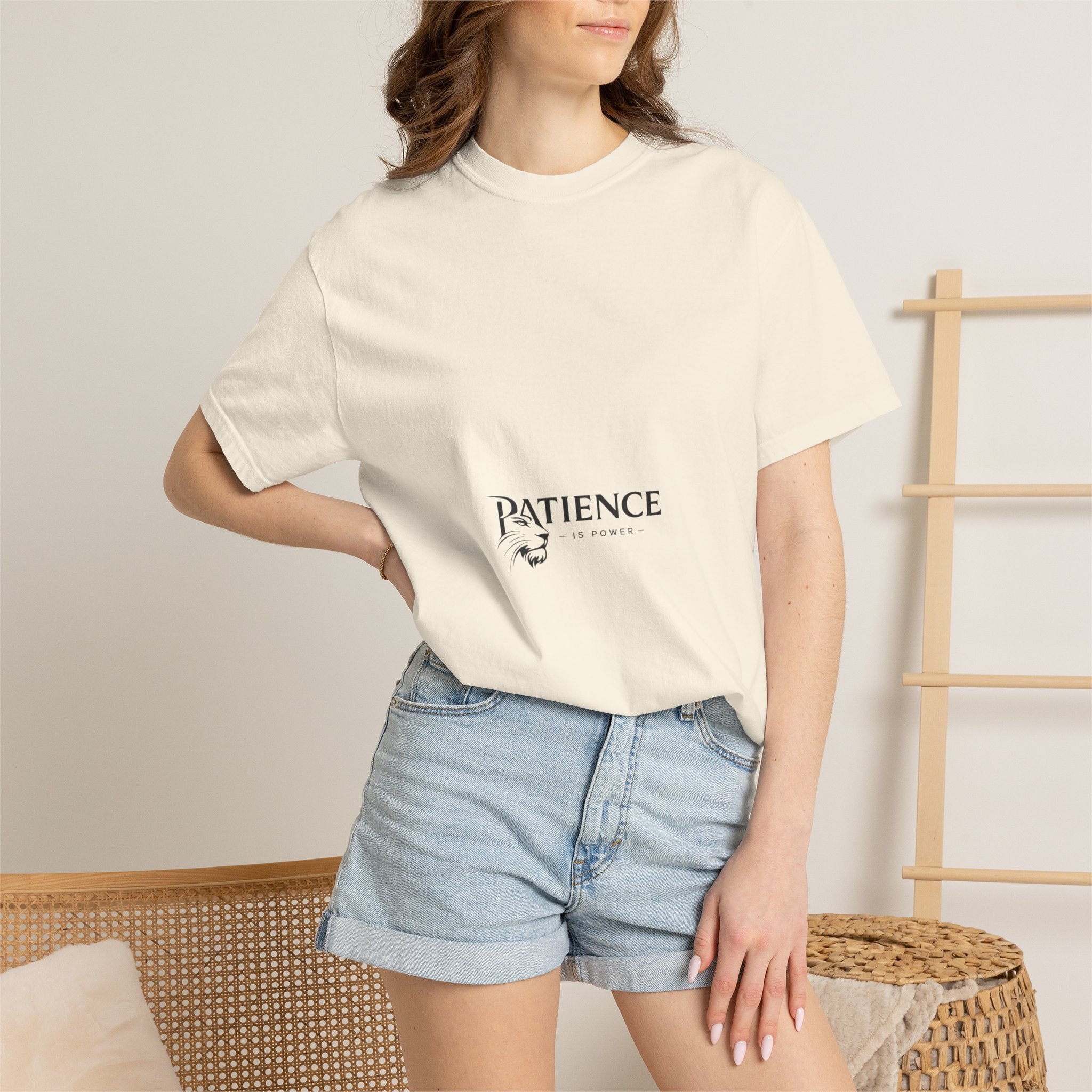 Patience Tee — Minimalist 'Patience' Graphic T-Shirt