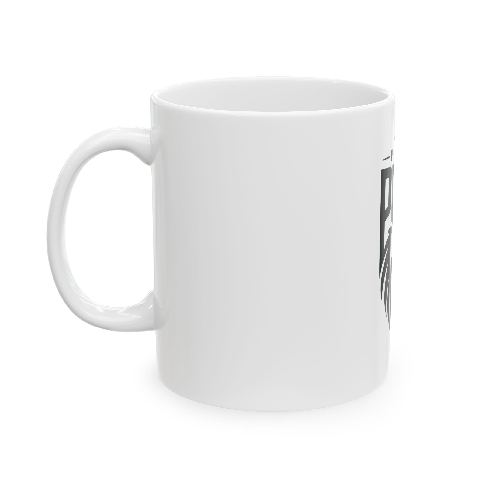 Protect Peace Lion Ceramic Mug — 'Protect Peace' Inspirational Coffee Cup (11oz & 15oz)