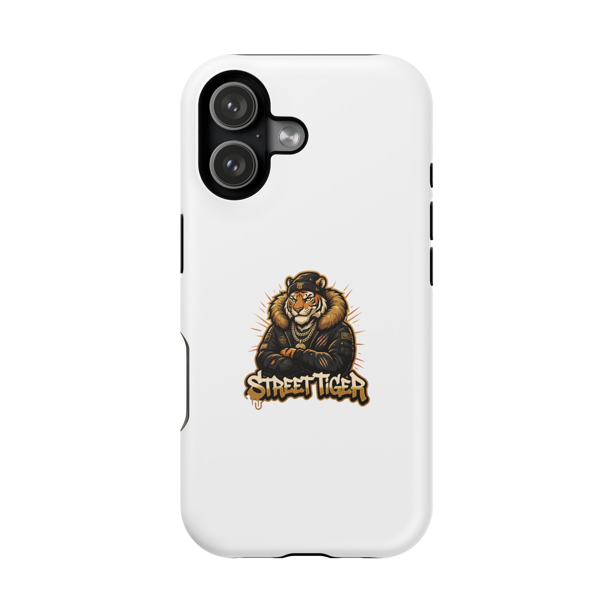 Phone Case — 'Street Tiger' Magnetic Impact-Resistant Protective Case