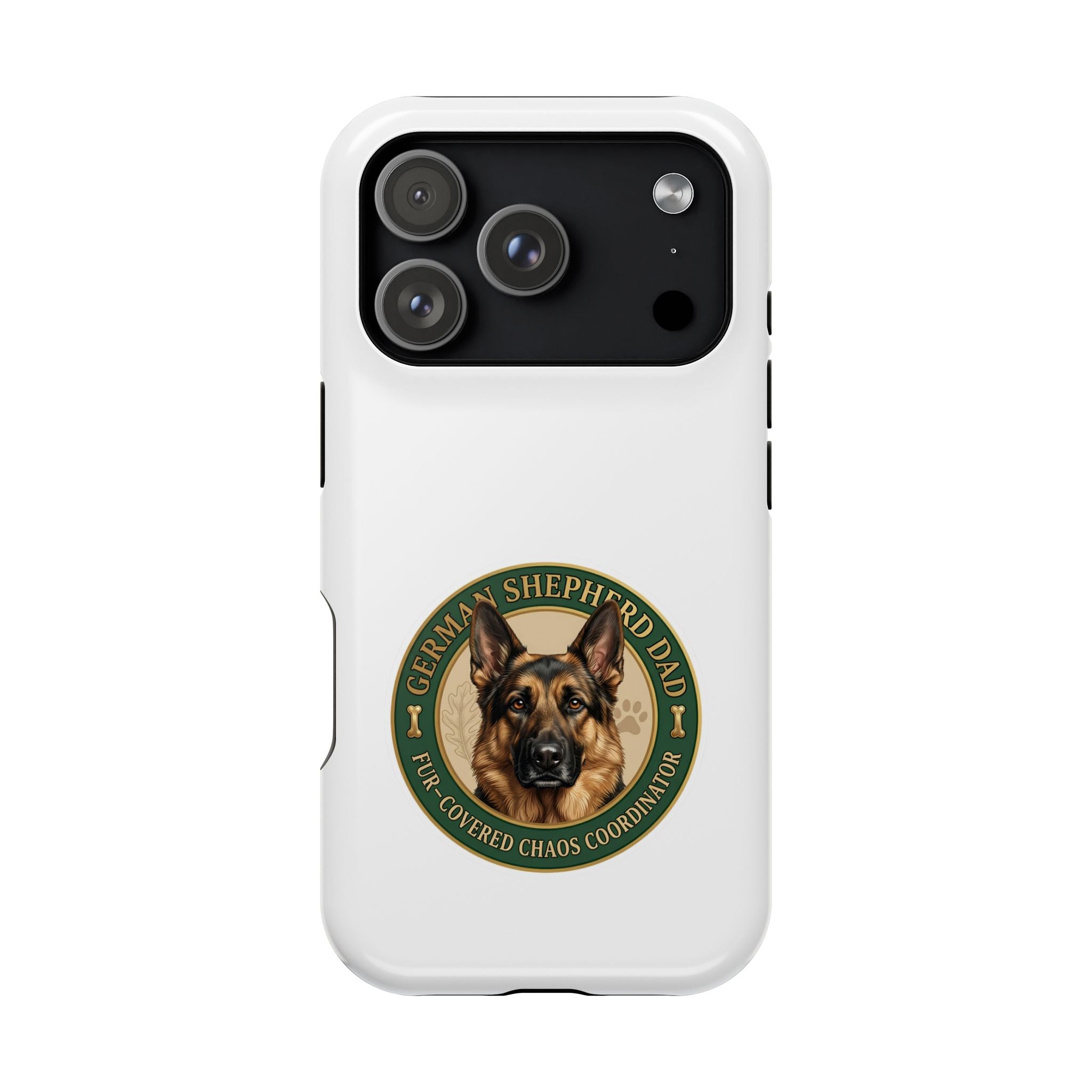 German Shepherd Dad Protective Magnetic Impact Phone Case