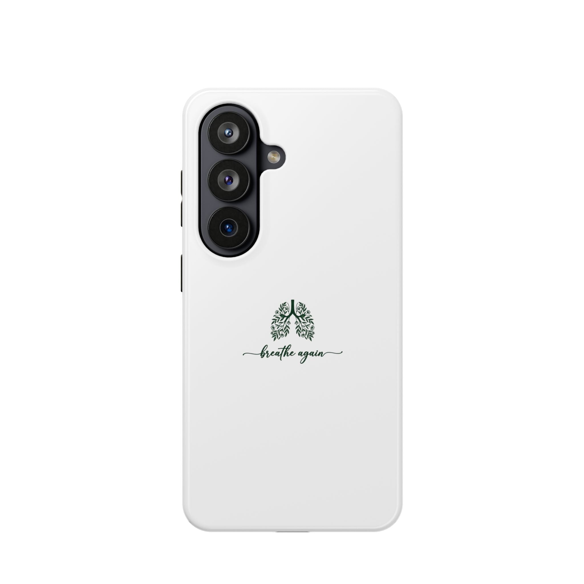 Phone Case — 'Breathe Again' Lungs Design Magnetic Impact-Resistant Case