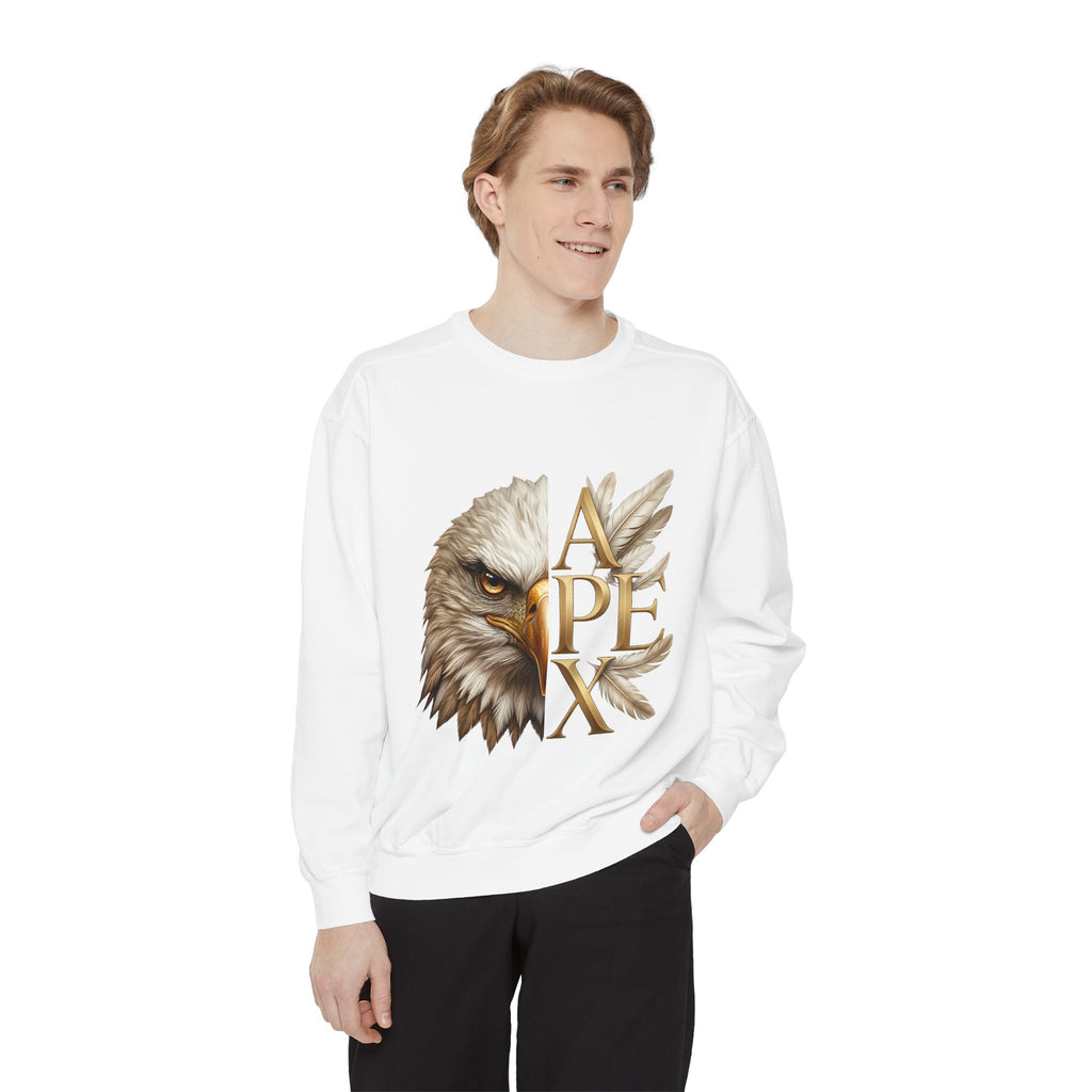 Eagle Apex Sweatshirt — Bold Patriotic Eagle Graphic Crewneck