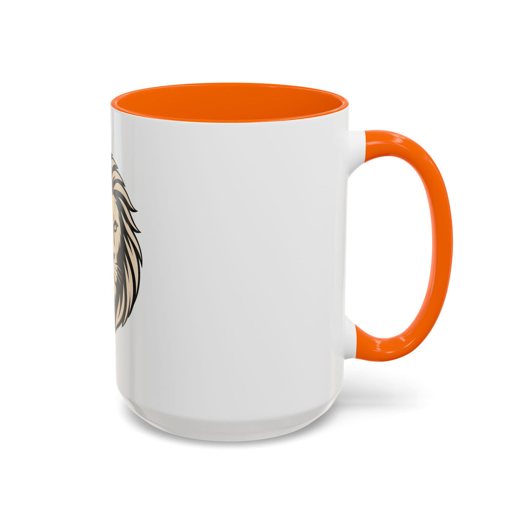 Power Doesn't Prove Itself Lion Coffee Mug — Motivational Accent Mug (11/15 oz)