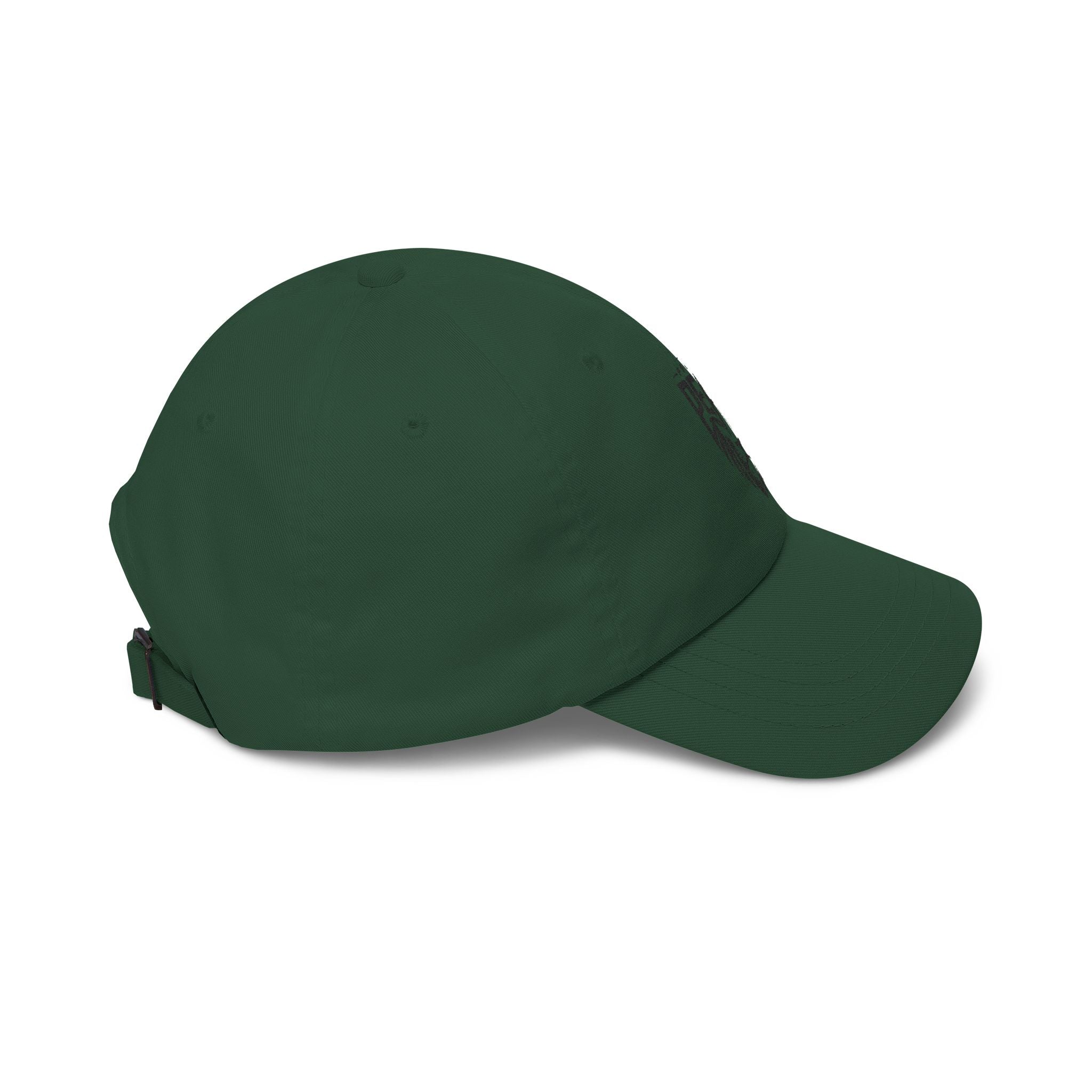 Dad Cap — Lion 'Peace' Shield Embroidered Baseball Hat